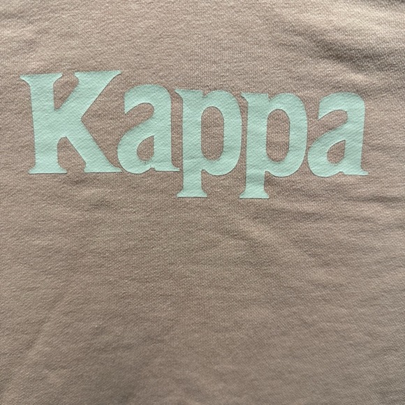 Kappa Mens Size Medium Pullover Big Logo Graphic Sweatshirt Long Sleeve - Picture 3 of 6
